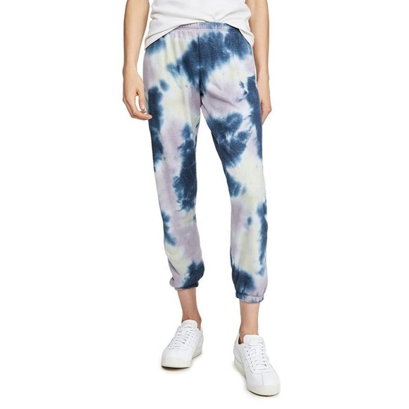 New Spiritual Gangster Perfect Sweatpant Size S Tie Dye Pastel Cloud NWT - Picture 3 of 7